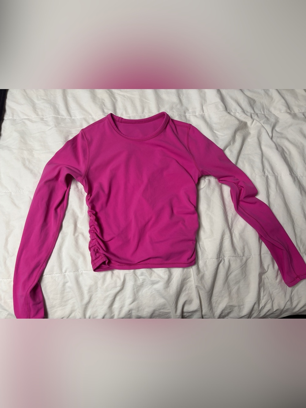 Lululemon Swiftly Tech Long Sleeve Top Hot Pink | No Thumbholes